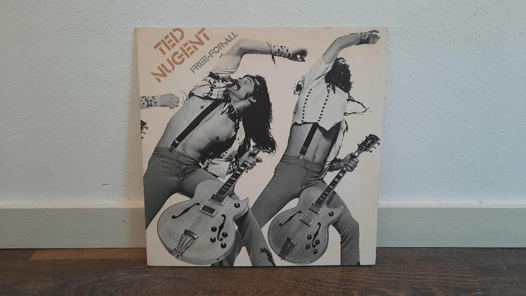 Ted Nugent - Free-for-All LP / Vinyl Plaat, Hard Rock, Cd's en Dvd's, Vinyl | Hardrock en Metal, Ophalen of Verzenden, Gebruikt