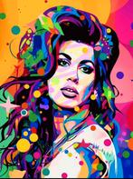 Alberto Ricardo - Amy Winehouse (PopArt), Nieuw, Gesigneerd, Ophalen of Verzenden, Poster, Artwork of Schilderij