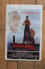 filmaffiche The Karate kid 2 1986 filmposter, Verzamelen, Rechthoekig Staand, Ophalen of Verzenden, Zo goed als nieuw, A1 t/m A3