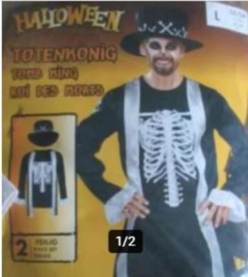 Mooi Skelet outfit mt L beschikbaar voor biedingen