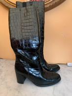 Zwarte hoge laarzen Gabor maat 38 & 39 ‼️, Hoge laarzen, Verzenden, Zwart, Gedragen