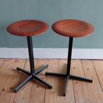 Lucky Vintage set Marko Vintage industriële schoolkrukken, Ophalen, Overige materialen, Gebruikt, Marko