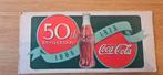 Coca-Cola reclame origineel uit 1936, Ophalen of Verzenden, Gebruikt, Reclamebord