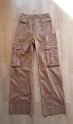 Beige broek van PMU leer van Missguided mt 38, Maat 38/40 (M), Verzenden, Beige, Missguided