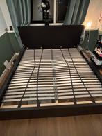 Malm bed 180x200 - Tweepersoonsbed, Ophalen, Gebruikt, Zwart, Tweepersoons