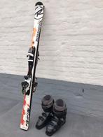 Ski set rossignol met ski schoenen, Gebruikt, 100 tot 140 cm, Rossignol, Ophalen of Verzenden