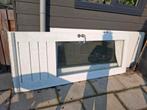 Hardhouten buitendeur, Doe-het-zelf en Verbouw, Kozijnen en Schuifpuien, Gebruikt, Deurkozijn, Hout, Ophalen