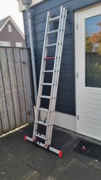 Altrex Allround ladder 2 x 10 sporten, Doe-het-zelf en Verbouw, Ladders en Trappen, Ophalen, Gebruikt, Ladder, Opvouwbaar of Inschuifbaar
