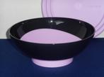 Tupperware Eleganzia Kom 1,5 L. Zwart/Lila, Ophalen of Verzenden, Nieuw