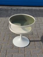 Space Age Tafeltje - 70s Design, Huis en Inrichting, Tafels | Bijzettafels, Minder dan 45 cm, Minder dan 55 cm, Gebruikt, Rond