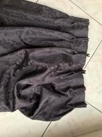 zwarte overgordijnen, Huis en Inrichting, Ophalen of Verzenden, Gebruikt, 200 cm of meer