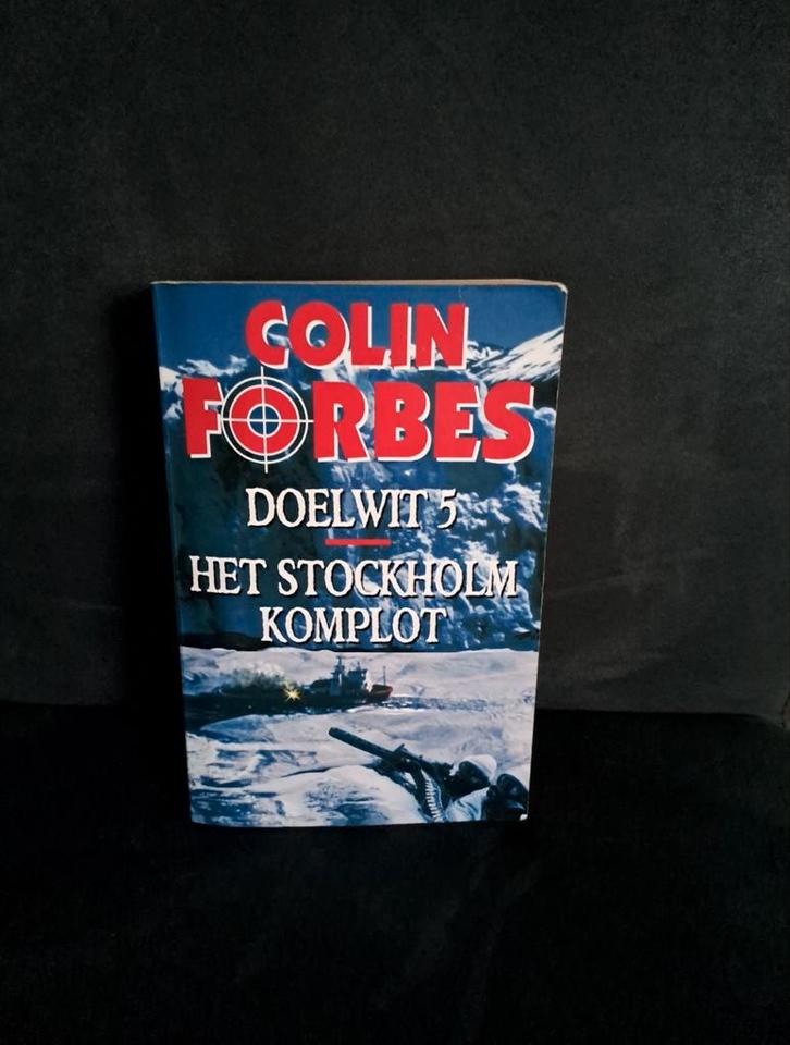 Colin Forbes doelwit 5 het Stockholm komplot thriller, Boeken, Avontuur en Actie, Gelezen, Ophalen of Verzenden