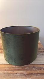 Lampenkap groen velvet, Ophalen, Rond, Zo goed als nieuw, Minder dan 40 cm
