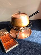 Fondue stel koper Spring Switserland, Ophalen, Zo goed als nieuw, Brander, Fondueset