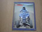 Yamaha Quads ATV brochure folder 2001, Ophalen of Verzenden, Yamaha