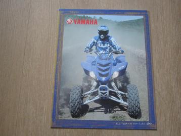 Yamaha Quads ATV brochure folder 2001 beschikbaar voor biedingen