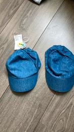Tweeling blauwe pet 4 - 9 mnd, Jongetje of Meisje, Ophalen of Verzenden, Hema, Pet