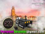 Feestje! Rookmachine/ Party tenten/ statafel huren, Ophalen, Nieuw