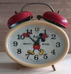 Jaren 60 Mickey Mouse opwind wekker met alarm, Verzamelen, Disney, Ophalen of Verzenden, Mickey Mouse, Zo goed als nieuw, Overige typen