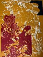 Rik van Iersel - Litho '87 kleine oplage 24/27, Ophalen of Verzenden