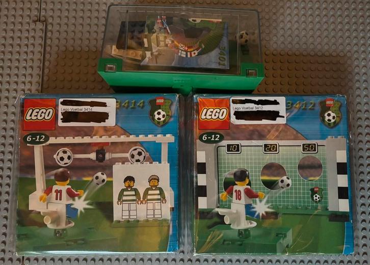 Lego Sports Voetbal 3414, 3412 en 3401, Kinderen en Baby's, Speelgoed | Duplo en Lego, Gebruikt, Lego, Ophalen of Verzenden