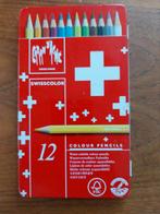 Halfvol Doosje Kleurpotloden Caran d'Ache en Tante Brocante, Ophalen of Verzenden, Overige typen