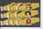 reeks 6670   schilders 1-10   sigarenbandjes, Verzamelen, Rookartikelen, Aanstekers en Luciferdoosjes, Verzenden, Sigarenbandjes
