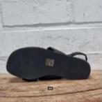 Inuovo - Prachtige leren sandalen maat 36 - Nieuw, Kleding | Dames, Schoenen, Slippers, Zwart, Inuovo, Nieuw