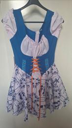 Delfts blauw jurkje, Ophalen of Verzenden, Zo goed als nieuw, Maat 38/40 (M), Carnaval
