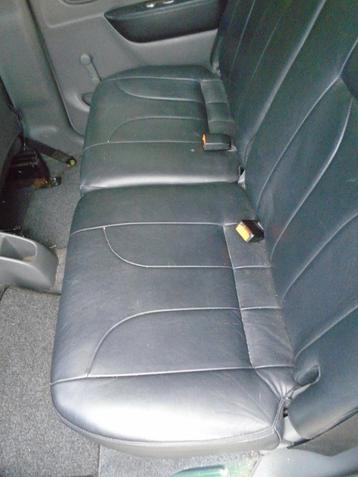 Achterbank zwart skai met hoofdsteunen uit Opel Agila 2001   beschikbaar voor biedingen