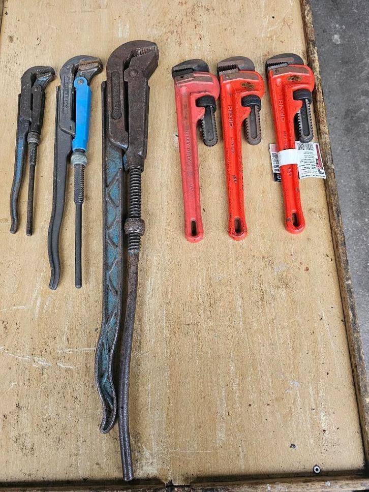 Pijptang sokkentang zweedse moordenaar 1'',11/2",3",14", Doe-het-zelf en Verbouw, Gereedschap | Handgereedschap, Gebruikt, Ophalen