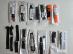 15 Samsung Galaxy Watch bandjes 20 mm., Ophalen of Verzenden, Zo goed als nieuw, Zwart, Android