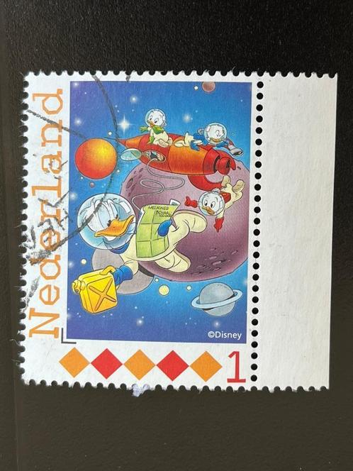 3123 Persoonlijke zegel - Donald - astronaut - gestempeld, Postzegels en Munten, Postzegels | Nederland, Gestempeld, Na 1940, Verzenden