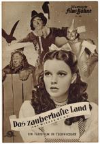 The Wizard of Oz (Judy Garland) - folder uit 1951 - IFB 956, Verzamelen, Ophalen of Verzenden, Zo goed als nieuw, Film, Overige typen