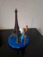Disney beeld ratatouille met eiffeltoren, Verzamelen, Ophalen, Mickey Mouse, Zo goed als nieuw, Beeldje of Figuurtje