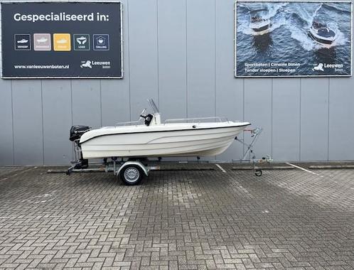 Topcraft 440 | 20PK Tohatsu | JBL AUDIO SET  | Vaarklaar!, Watersport en Boten, Vis- en Consoleboten, Gebruikt, 10 tot 30 pk, 3 tot 6 meter
