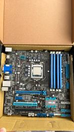 Asus P8H77-M mobo met i5 3570 en 32Gb Kingston, Computers en Software, Moederborden, Ophalen, DDR3, Zo goed als nieuw, Micro-ATX