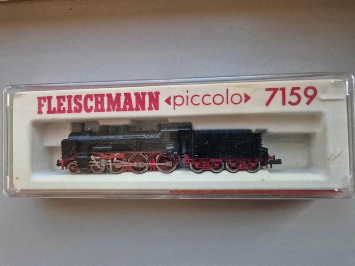 Fleischmann piccOlo 7159 BR 38 1373, Hobby en Vrije tijd, Modeltreinen | N-Spoor, Zo goed als nieuw, Wagon, Gelijkstroom, Fleischmann