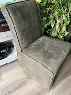 8 stuks Grijze Stoffen Stoel, Huis en Inrichting, Stoelen, Ophalen of Verzenden, Zo goed als nieuw, Eén, Stof