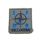 Borstembleem (55) 1 NL LOGTBAT IFOR, Embleem of Badge, Nederland, Ophalen of Verzenden, Landmacht