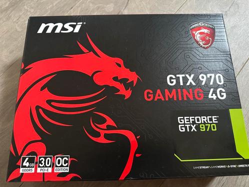 MSI GAMING 970 4G, Computers en Software, Videokaarten, Zo goed als nieuw, Nvidia, PCI, GDDR5, DVI, Ophalen