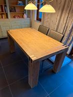 Pronto Wonen Bassano eettafel - 160x90 cm, Ophalen, 50 tot 100 cm, Zo goed als nieuw, 150 tot 200 cm