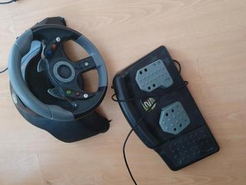 Gaming Stuur met Gaspedaal - Race Sim beschikbaar voor biedingen