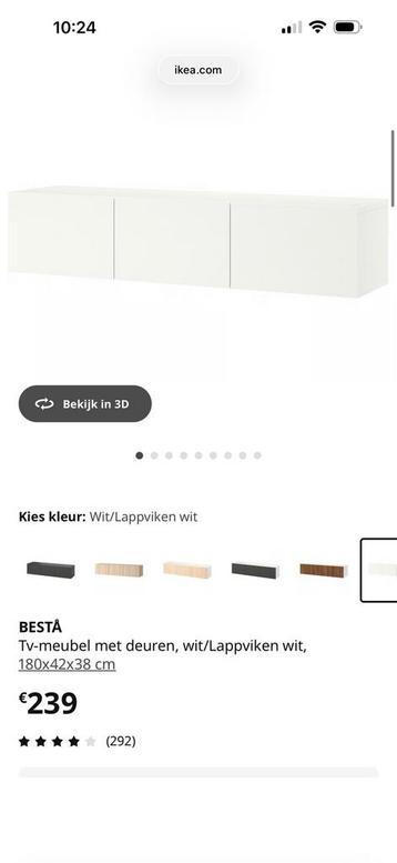 IKEA Besta TV meubel - afbeelding 2