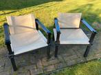 Twee Gerd Lange farmer chairs, Ophalen, Gebruikt, 75 tot 100 cm, 50 tot 75 cm