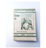 dick bos-dodenrit nr.9 uit 1962/dodenrit/nooit gedacht, Boeken, Gelezen, Alfred Mazure, Eén stripboek, Ophalen of Verzenden