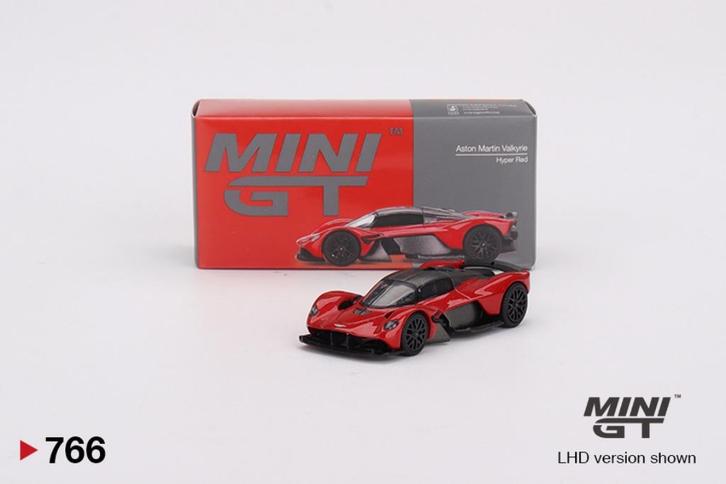 Aston Martin Valkyrie van Mini GT 1/64 nr. 766, Hobby en Vrije tijd, Modelauto's | Overige schalen, Nieuw, Auto, Ophalen of Verzenden
