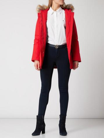 Canadiens winter jas, rode kleur, maat 164 (/XS), Designer  beschikbaar voor biedingen
