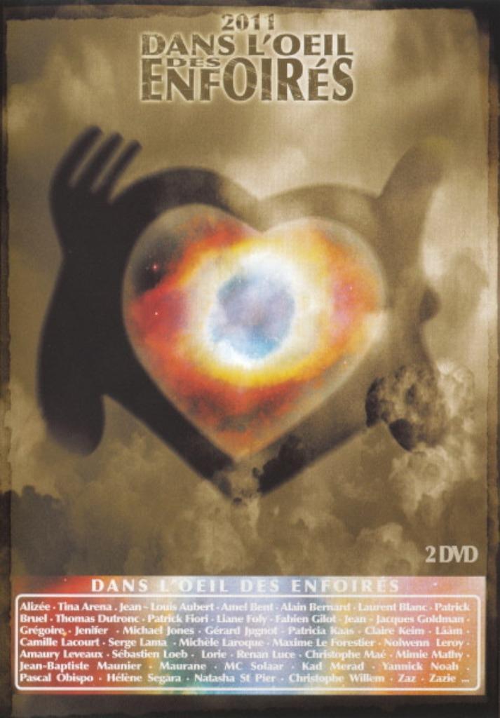 LES ENFOIRES 2 DVD DANS L'OEIL DES + ALIZEE + PATRICK BRUEL, Cd's en Dvd's, Dvd's | Muziek en Concerten, Zo goed als nieuw, Alle leeftijden