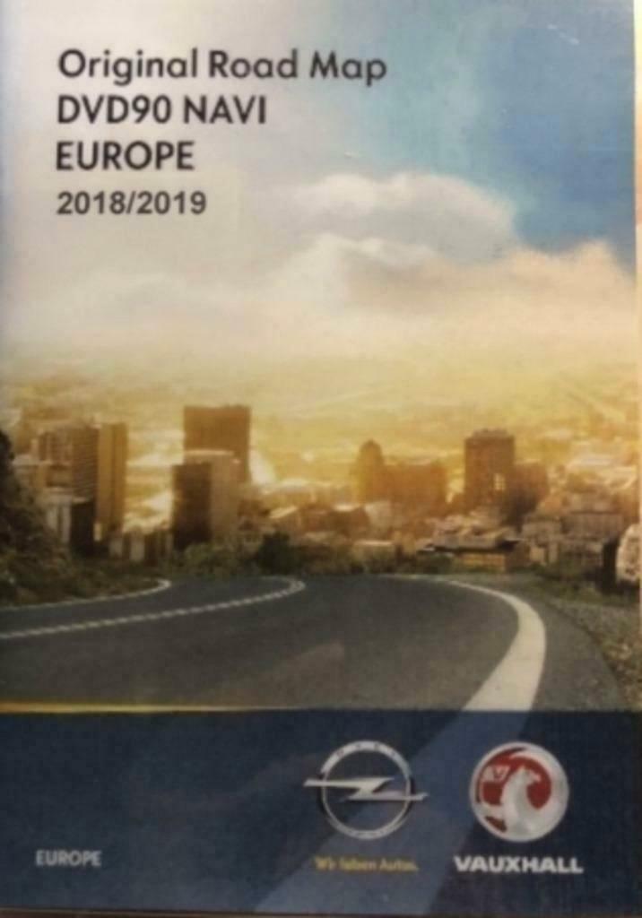 Opel Navigatie DVD's voor DVD90 van 2019, Computers en Software, Navigatiesoftware, Nieuw, Update, Heel Europa, Verzenden